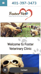 Mobile Screenshot of fosterpetvet.com